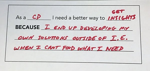 User-Centered Solution